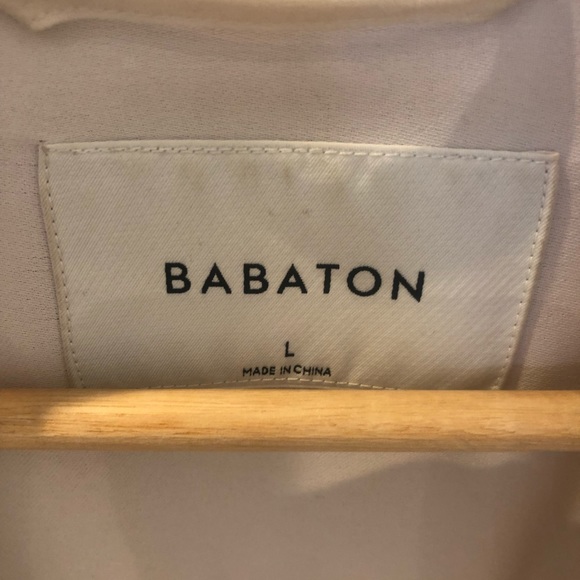 Babaton bone-colour duster. Size large. - Picture 2 of 4